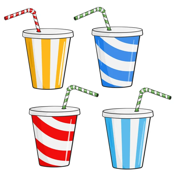 Plastik bardakta samanla titreme seti