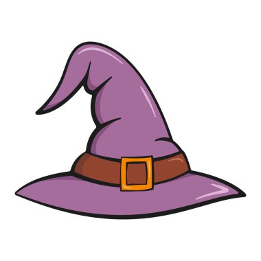 Cadı sivri şapkası. Cadılar Bayramı dekorasyonu