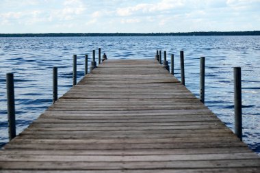 Wisconsin yakınlarındaki Rabbit Rock Wisconsin Akıntısı