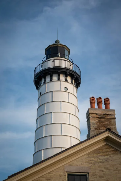 Sunset Cana Island Lighthouse — Stock Photo, Image