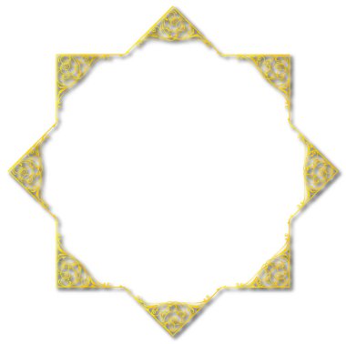 Frame, in the style of an ornament, Vector illustration eps 10, Art.	
