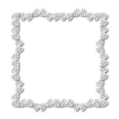 Frame, in the style of an ornament, Vector illustration eps 10, Art.	