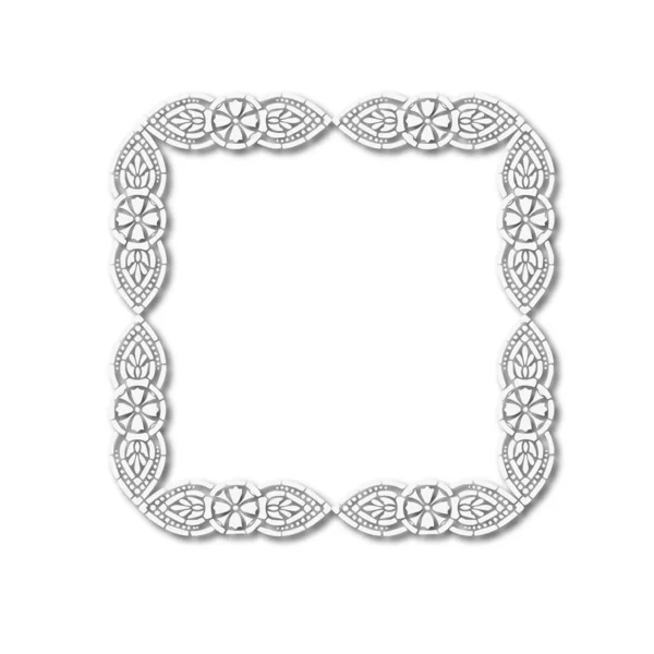 Frame, in the style of an ornament, Vector illustration eps 10, Art.	