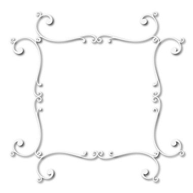 Frame, in the style of an ornament, Vector illustration eps 10, Art.	