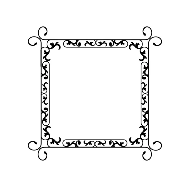 Frame, in the style of an ornament, Vector illustration eps 10, Art.	