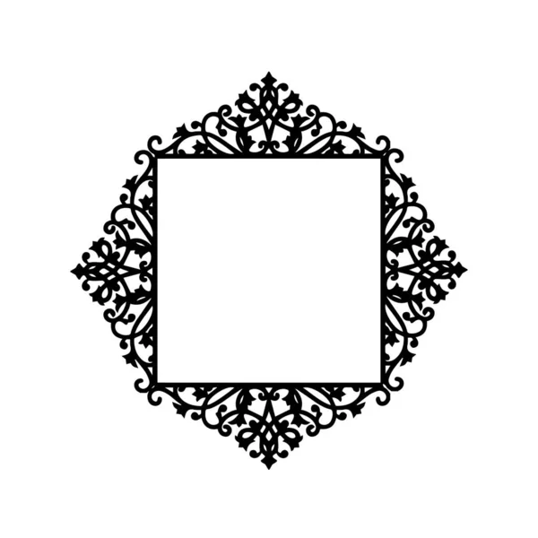 Frame, in the style of an ornament, Vector illustration eps 10, Art.	