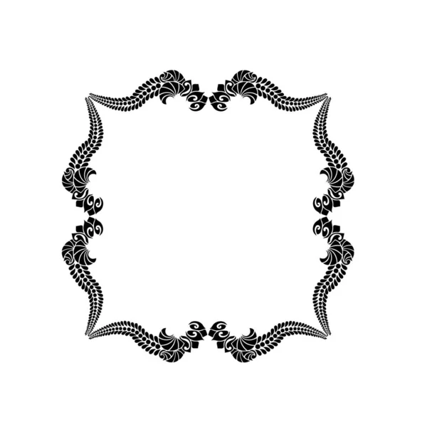 Frame, in the style of an ornament, Vector illustration eps 10, Art.	