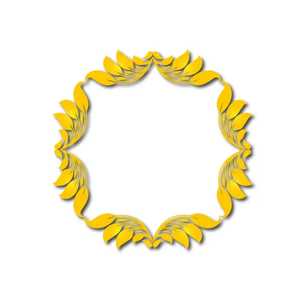 Frame, in the style of an ornament, Vector illustration eps 10, Art.	