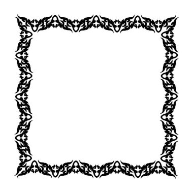 Frame, in the style of an ornament, Vector illustration eps 10, Art.	