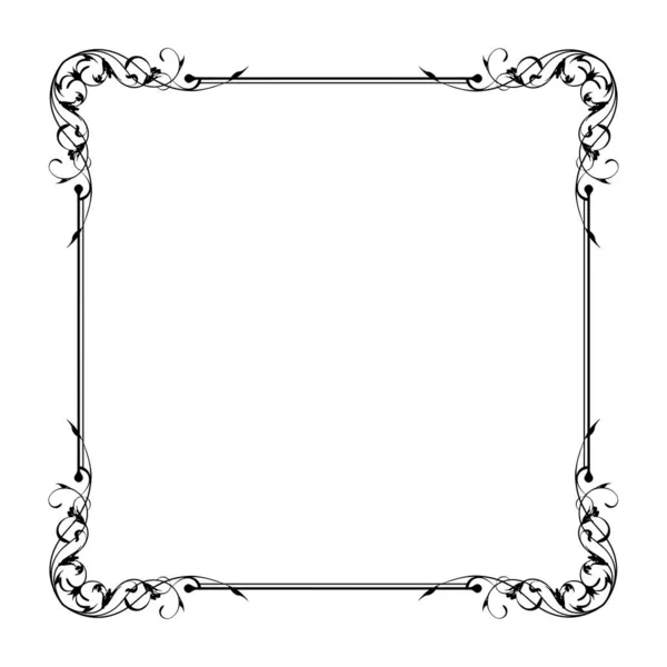 Frame, in the style of an ornament, Vector illustration eps 10, Art.	