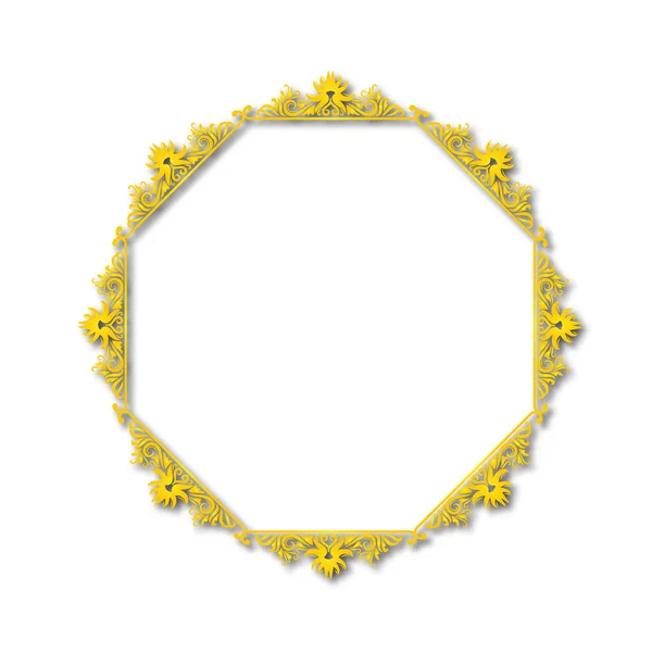 Frame, in the style of an ornament, Vector illustration eps 10, Art.	