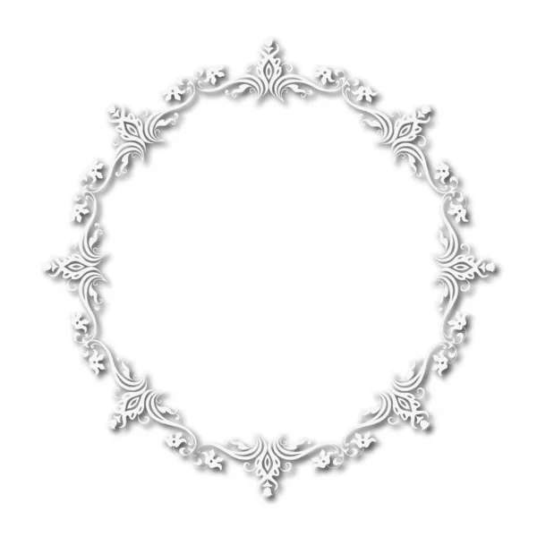 Frame, in the style of an ornament, Vector illustration eps 10, Art.	