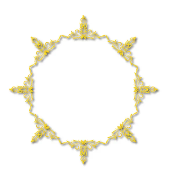 Frame, in the style of an ornament, Vector illustration eps 10, Art.	