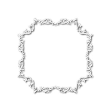 Frame, in the style of an ornament, Vector illustration eps 10, Art.	
