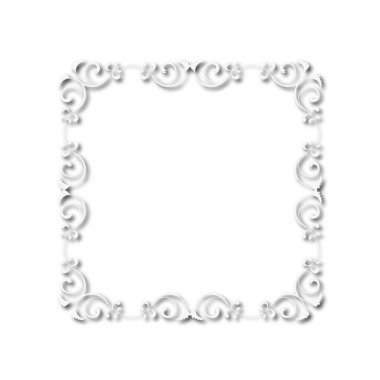 Frame, in the style of an ornament, Vector illustration eps 10, Art.	