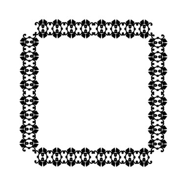 Frame, in the style of an ornament, Vector illustration eps 10, Art.	