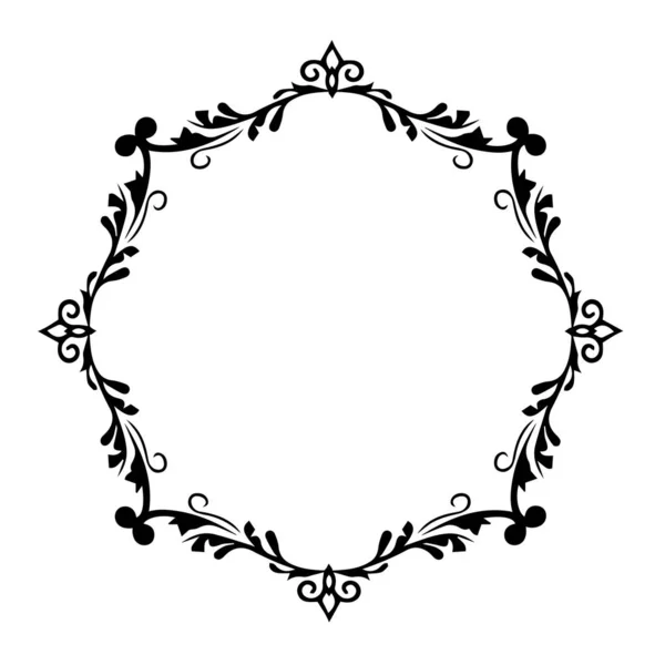 Frame, in the style of an ornament, Vector illustration eps 10, Art.	