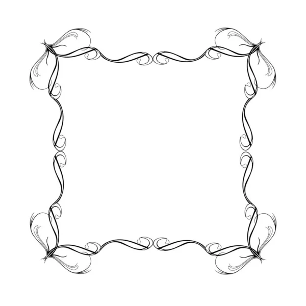 Frame, in the style of an ornament, Vector illustration eps 10, Art.	