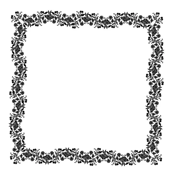 Frame, in the style of an ornament, Vector illustration eps 10, Art.	