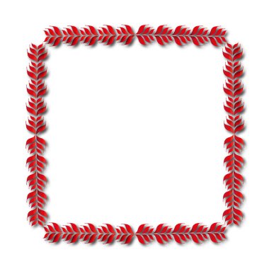 Frame, in the style of an ornament, Vector illustration eps 10, Art.	