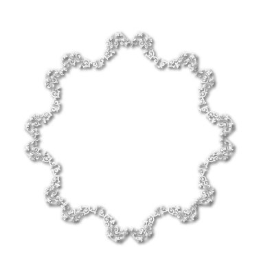 Frame, in the style of an ornament, Vector illustration eps 10, Art.	