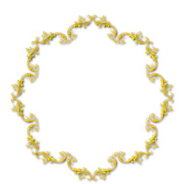 Frame, in the style of an ornament, Vector illustration eps 10, Art.	