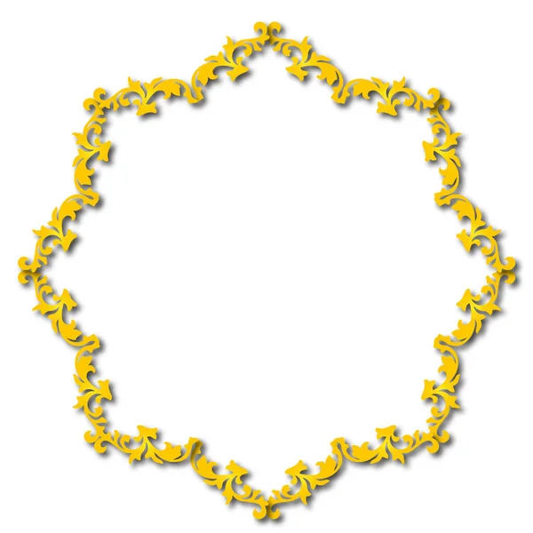 Frame in vintage style with ornament elements, art, pattern, background, texture, template Vector illustration eps 10, Art.