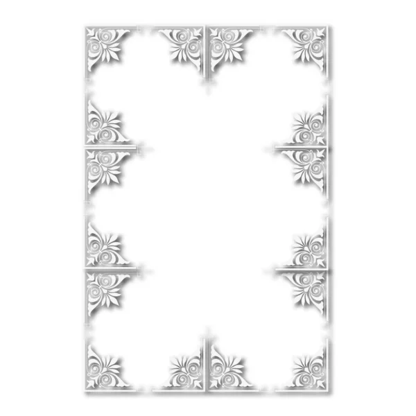 Frame, in the style of an ornament, Vector illustration eps 10, Art.	