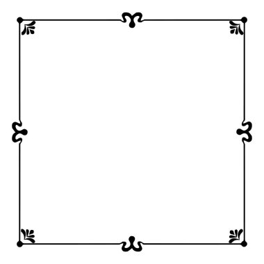 Süs, sanat, desen, arkaplan, doku, Vektör illüstrasyon 10, Sanat unsurları içeren vintage biçiminde çerçeveler.