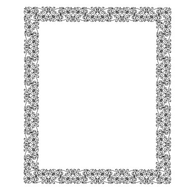 Süs, sanat, desen, arkaplan, doku, Vektör illüstrasyon 10, Sanat unsurları içeren vintage biçiminde çerçeveler.