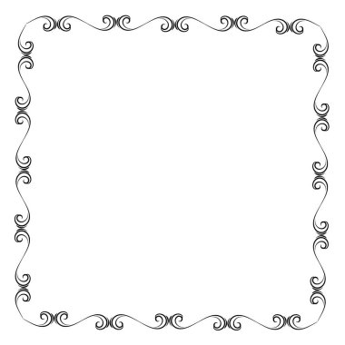 Süs, sanat, desen, arkaplan, doku, Vektör illüstrasyon 10, Sanat unsurları içeren vintage biçiminde çerçeveler.