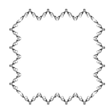 Süs, sanat, desen, arkaplan, doku, Vektör illüstrasyon 10, Sanat unsurları içeren vintage biçiminde çerçeveler.