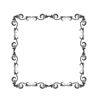 Süs, sanat, desen, arkaplan, doku, Vektör illüstrasyon 10, Sanat unsurları içeren vintage biçiminde çerçeveler.