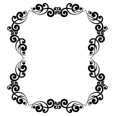 Süs, sanat, desen, arkaplan, doku, Vektör illüstrasyon 10, Sanat unsurları içeren vintage biçiminde çerçeveler.
