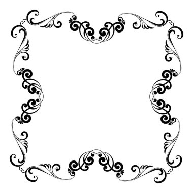 Süs, sanat, desen, arkaplan, doku, Vektör illüstrasyon 10, Sanat unsurları içeren vintage biçiminde çerçeveler.