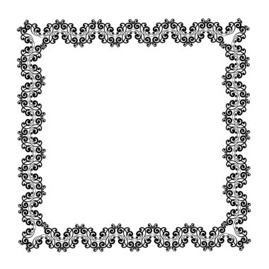 Süs, sanat, desen, arkaplan, doku, Vektör illüstrasyon 10, Sanat unsurları içeren vintage biçiminde çerçeveler.