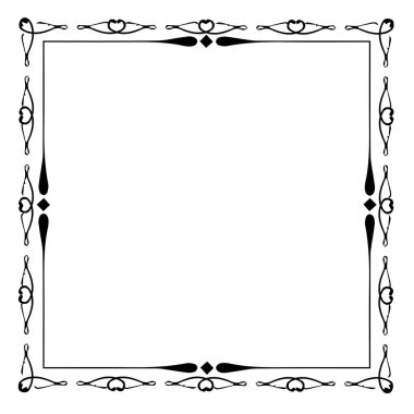 Süs, sanat, desen, arkaplan, doku, Vektör illüstrasyon 10, Sanat unsurları içeren vintage biçiminde çerçeveler.