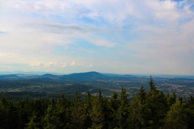 Dağların güzel manzarası