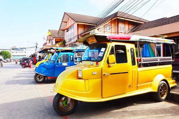 Maj 2023 Phitsanulok Thailand Klassisk Trehjuling Som Unik Och Vacker — Stockfoto