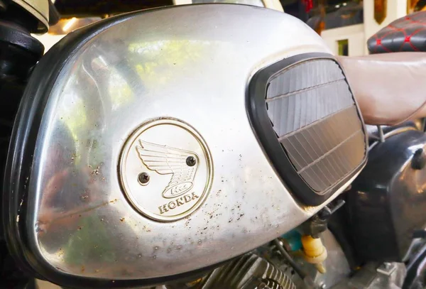 Октября 2022 Пхитсанулок Таиланд Редкие Антикварные Мотоциклы Выставлены Музее Сержанта — стоковое фото