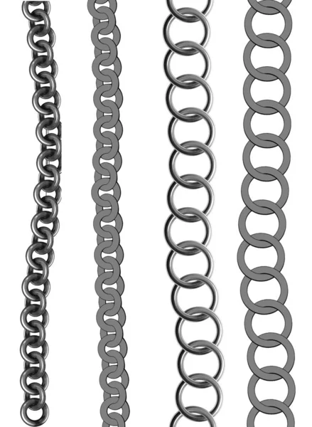 Picture Chain Pattern Use Making Your Various Media — Stock Photo, Image