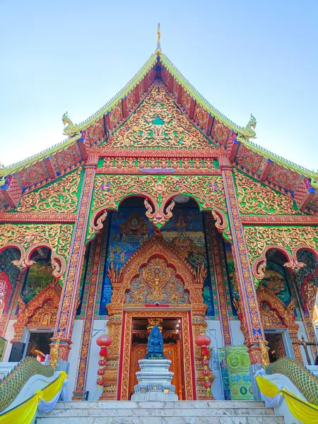 5 Mayıs 2025, Lamphun, Tayland Wat Mahawan uzun bir geçmişi olan güzel bir tapınaktır. Phra Rod 'un kökeni..