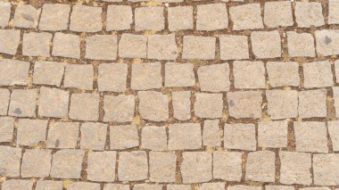 Betondan yapılmış taştan yapılmış gri bir duvarın dokusu