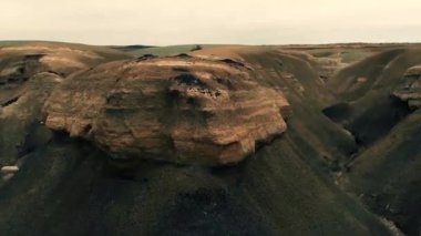 New Mexico 'daki vahşi doğanın insansız hava aracı görüntüleri..