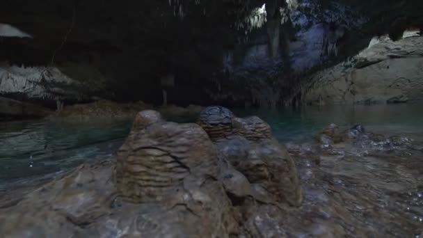 Cenote Taak Tulum Meksyk — Wideo stockowe