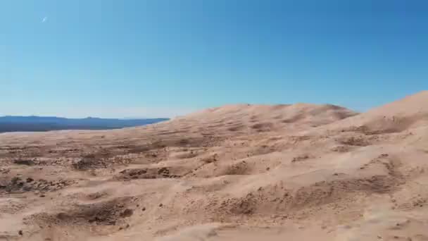 Επανδρωμένο Υλικό Από Την Έρημο Μοχάβε Στην Καλιφόρνια — Αρχείο Βίντεο