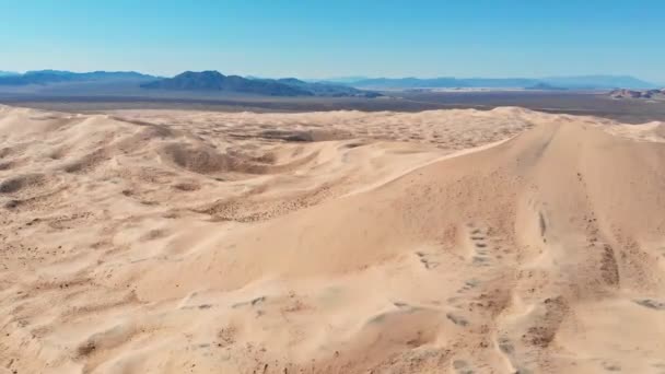 캘리포니아에서 Mohave 사막의 항공기 비디오 — 비디오