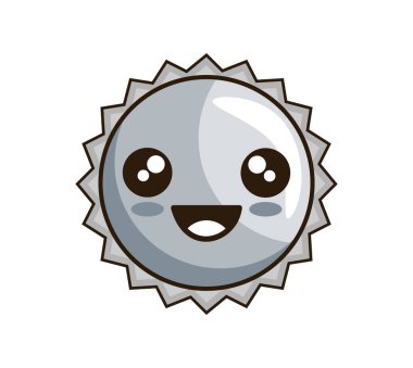 Duygusal Şişe Kapağı Gülümseme Tasarım Vektörü Resmetme Minimalist simgesi