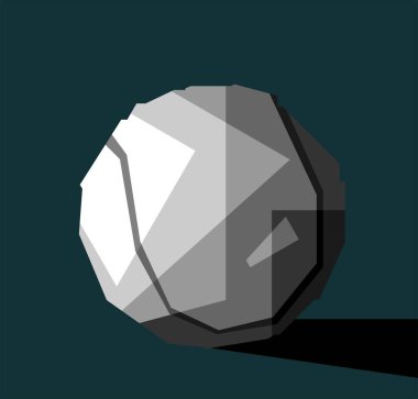 Popart Wpap Tasarım İllüstrasyonlu Siyah ve Beyaz Beyzbol