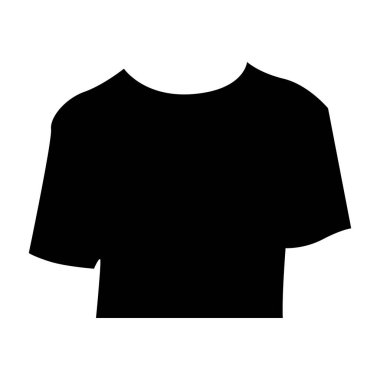 Black silhouette dress illustration design, White background